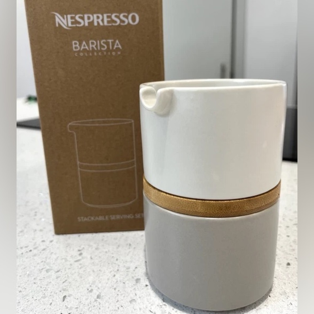 Nespresso Barista Collection Stackable Serving Set - Picture 6 of 6